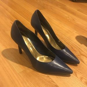 Ralph Lauren blue navy heels